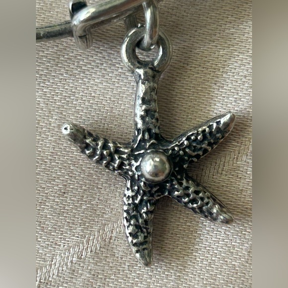Alex and Ani Starfish Expandable bracelet in silver tone. - Picture 5 of 10